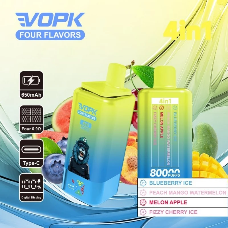VOPK Four Flavors Vape 80000 Puffs